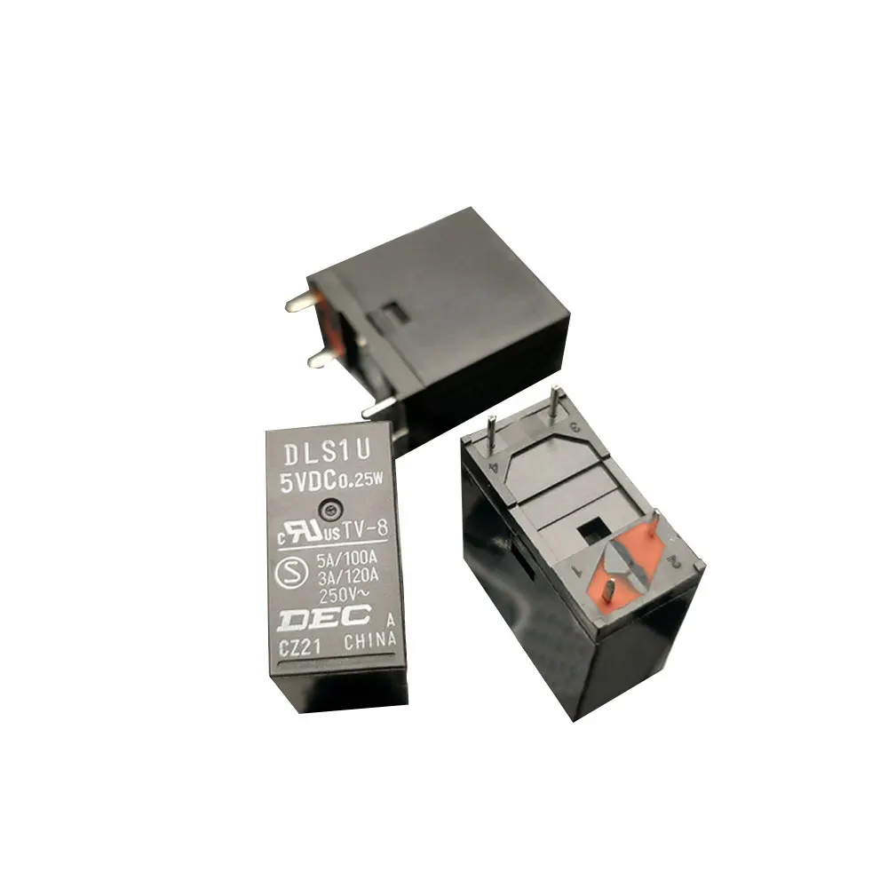 Реле DLS1U 5VDC 0 25 W 5В 4-контактное реле 5A 3A |