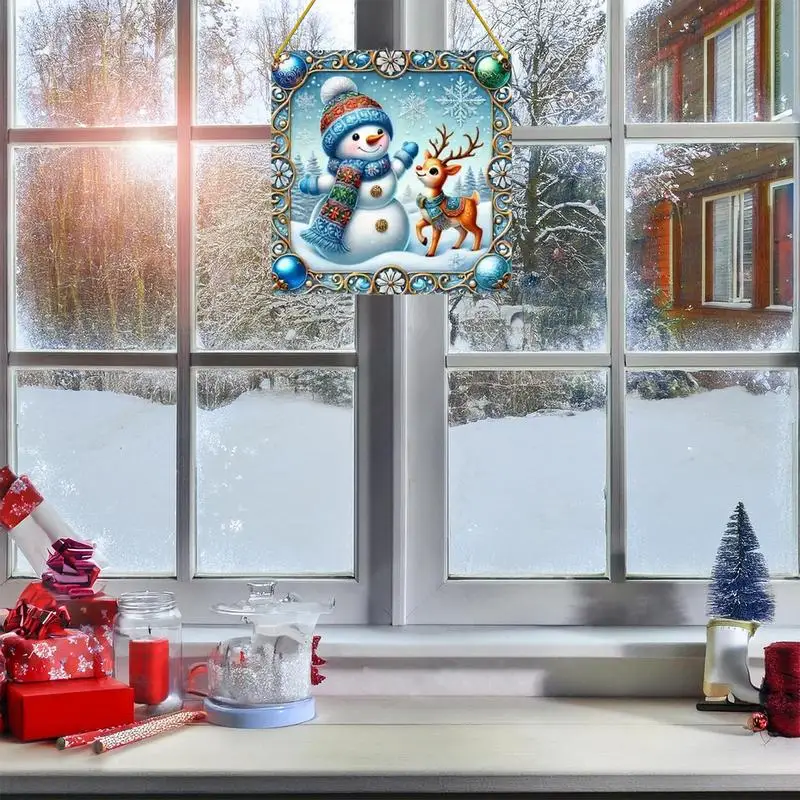 Рождественские наборы для рукоделия с драгоценными камнями акриловая доска