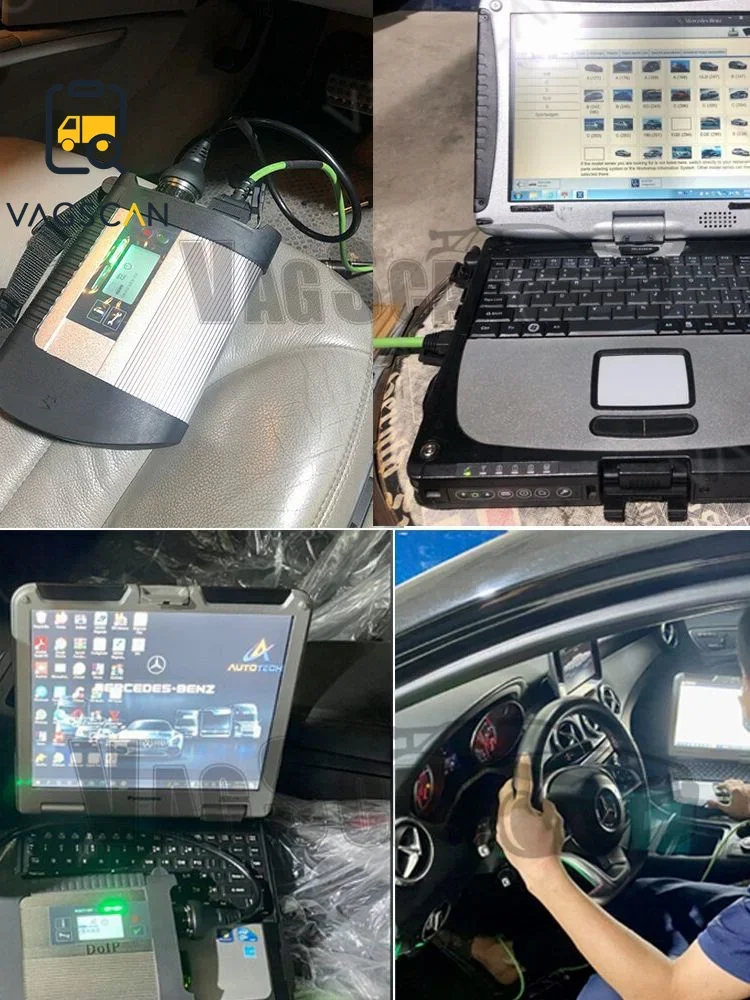 Ноутбук CF C2 для MB Star SD C4 диагностический инструмент подключения к диагностике
