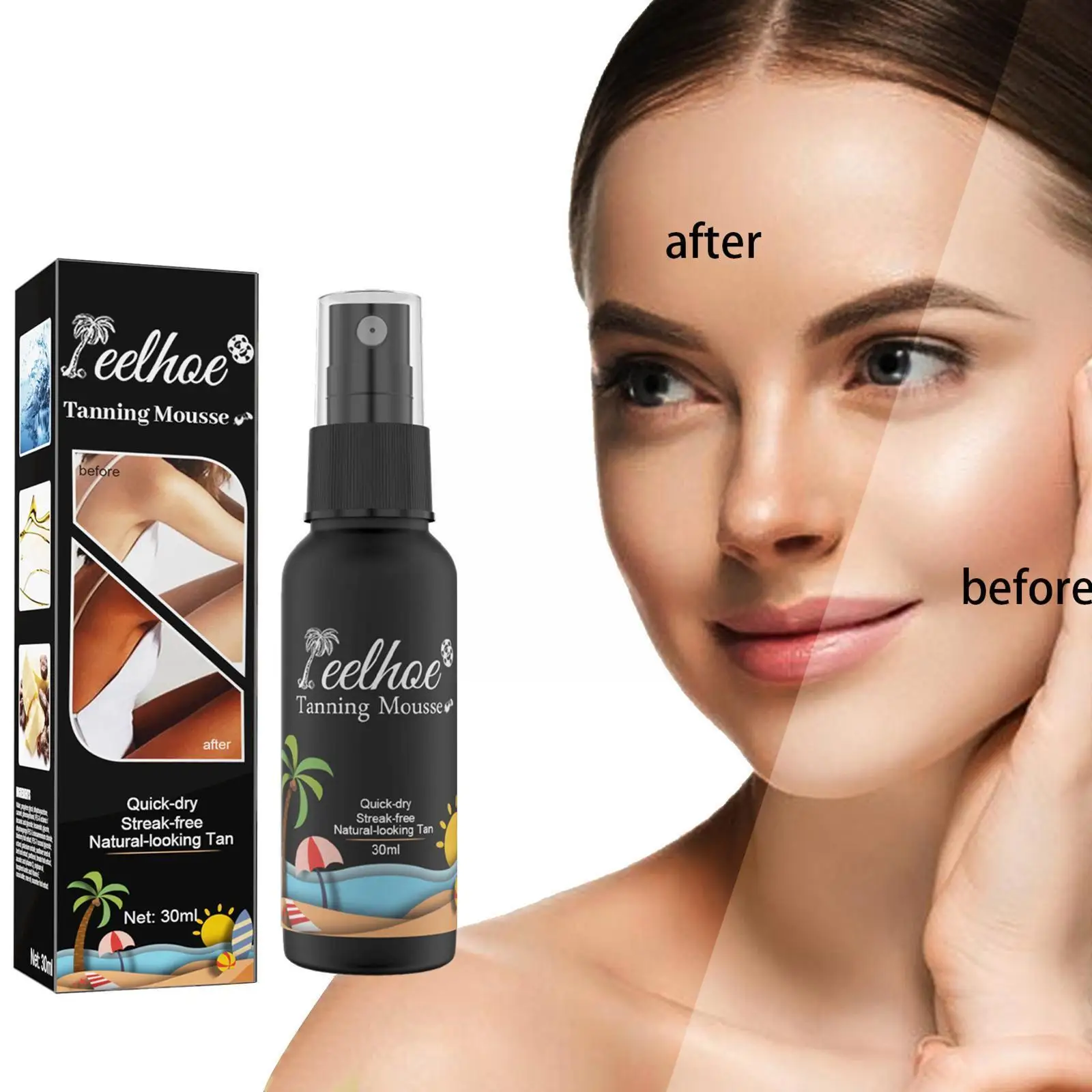 

Солярий для загара летний, солярий для загара, солярий для тела, светящийся, стойкий, быстро окрашивающий, солнцезащитный, длинный бронзер, п...