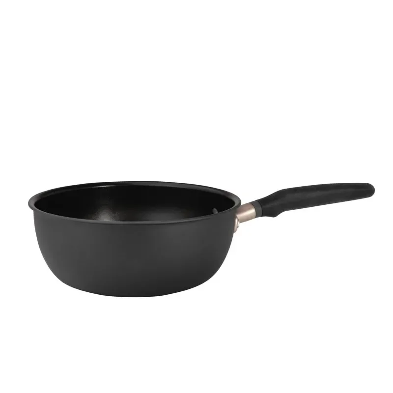 

Beautiful Breathtaking Series Matte Black 3-Quart Hard Anodized Induction Nonstick Saucier Sauce Pan