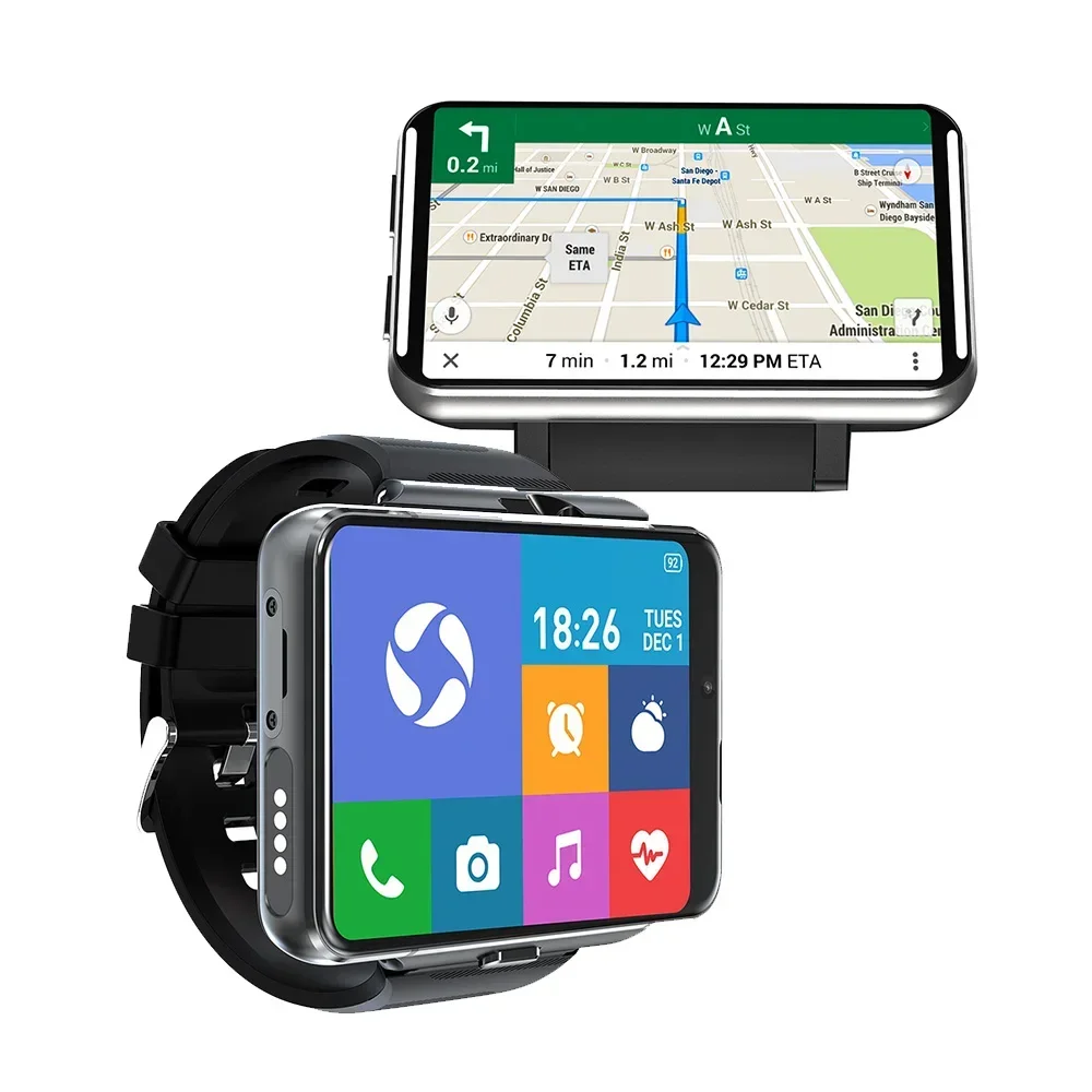 Смарт-часы DM101 2080 мАч 3 + 32 ГБ 2 41 дюйма GPS Wi-Fi