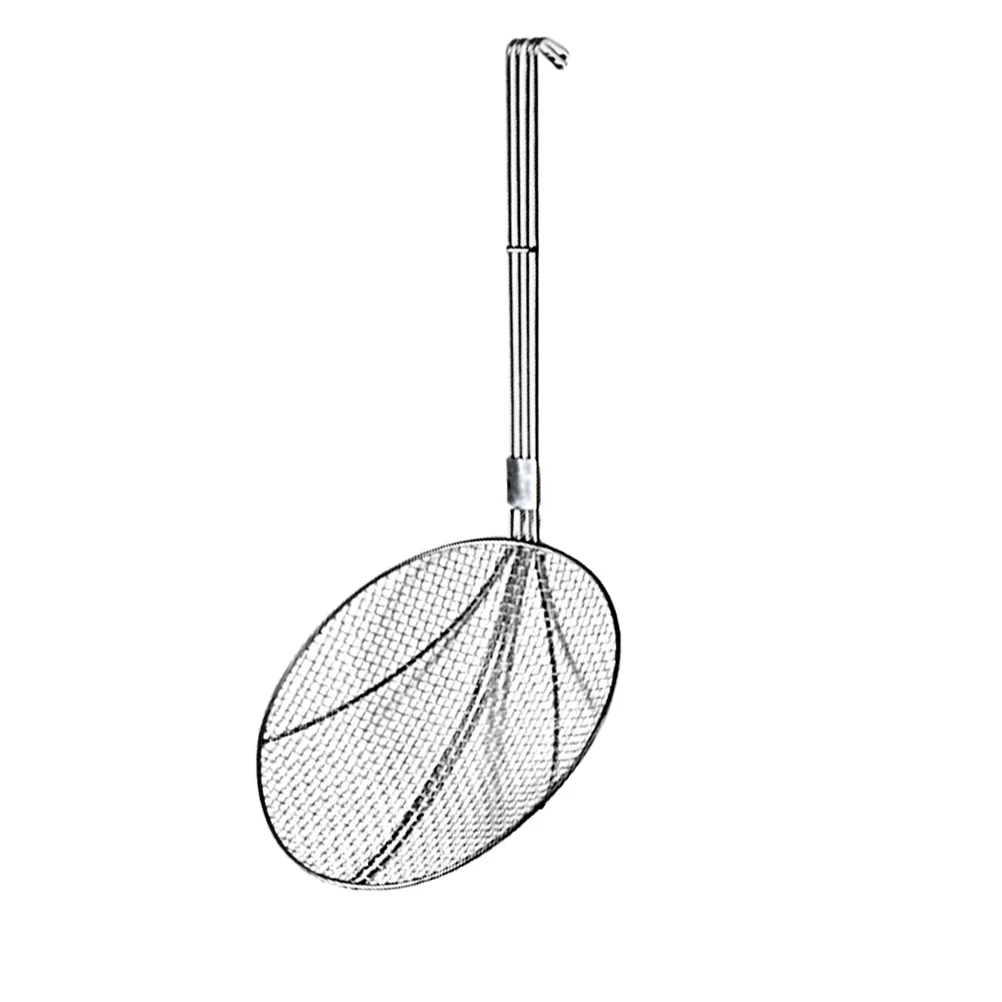

Strainer Spoon Skimmer Mesh Ladle Kitchen Frying Spider Wire Colander Pasta Cookingfine Metal Withhandle Sieve Steel Noodle Pot