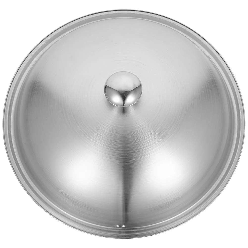 

Pan Cover Replacement Stainless Steel Pot Lid Portable Cooking Stove Metal Pots