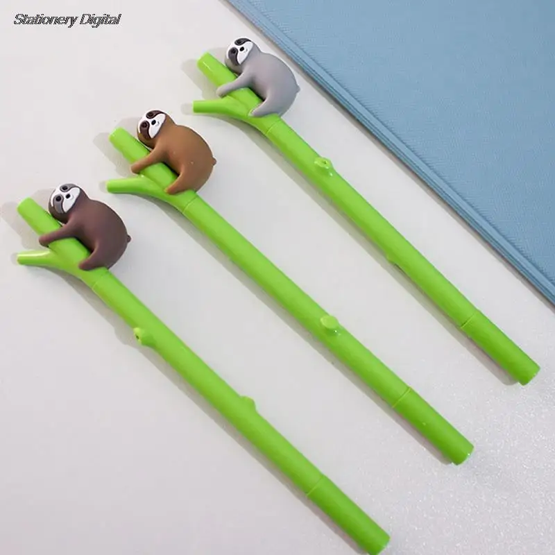 

0.5mmBlack Ink Gel Pen Cartoon Koala Branches Signing Pen Writing Tool School Office Supply Student Stationery Гелевая Ручка