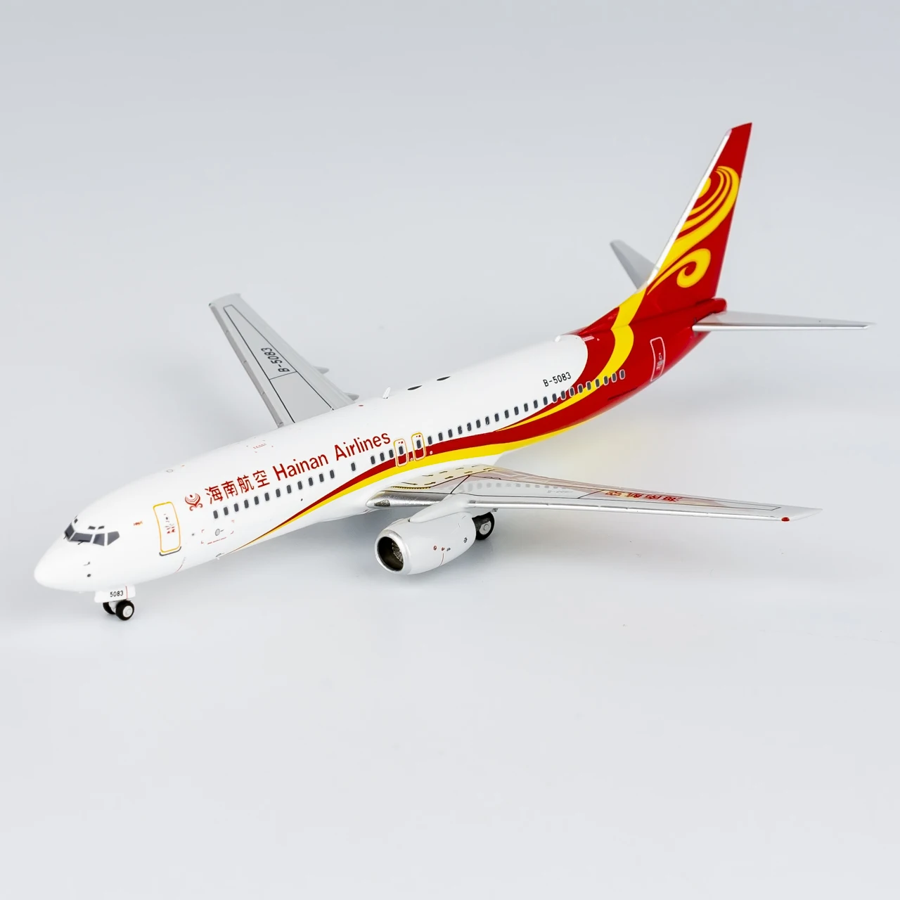 58188 Коллекционный самолет из сплава в подарок модель NG 1:400 Hainan Airlines Boeing B737-800 литой