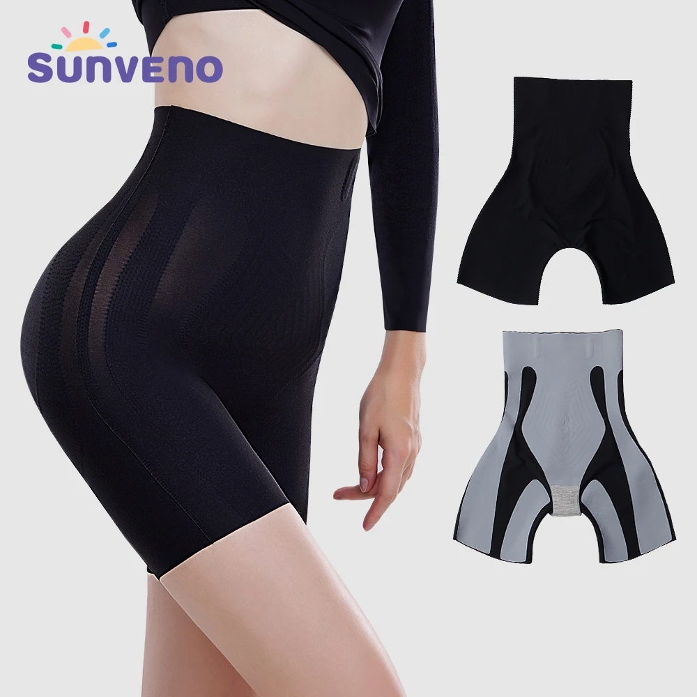 

Sunveno Shapewear Tummy Control Butt Lifter High Waist Panty Compression Shorts Waist Trainer Body Shaper Postpartum Clothing