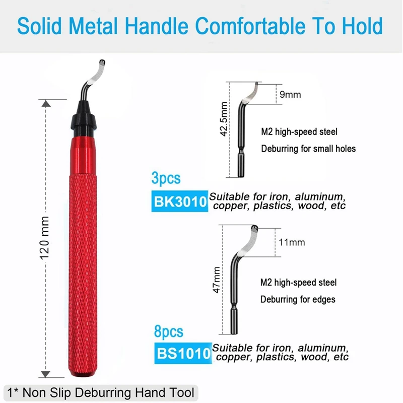 Набор инструментов для разрушения BEAU с 11 шт. сменными лезвиями удаления