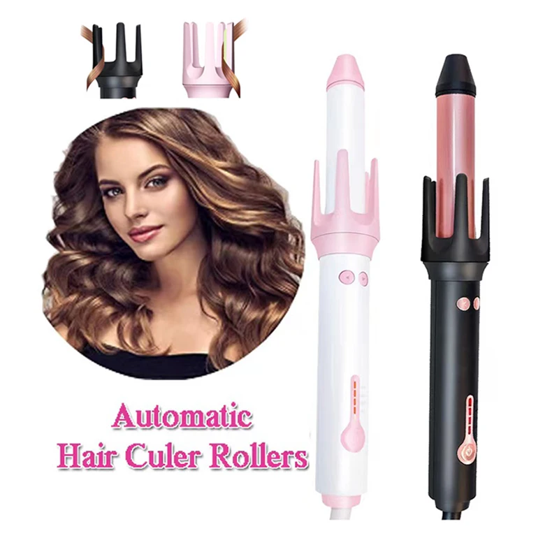 

Automatic Hair Curler Ceramic Rotating Hair Waver Air Spin and Curl Curler Magic Auto Curling Wand Irons Hair Styling Tools