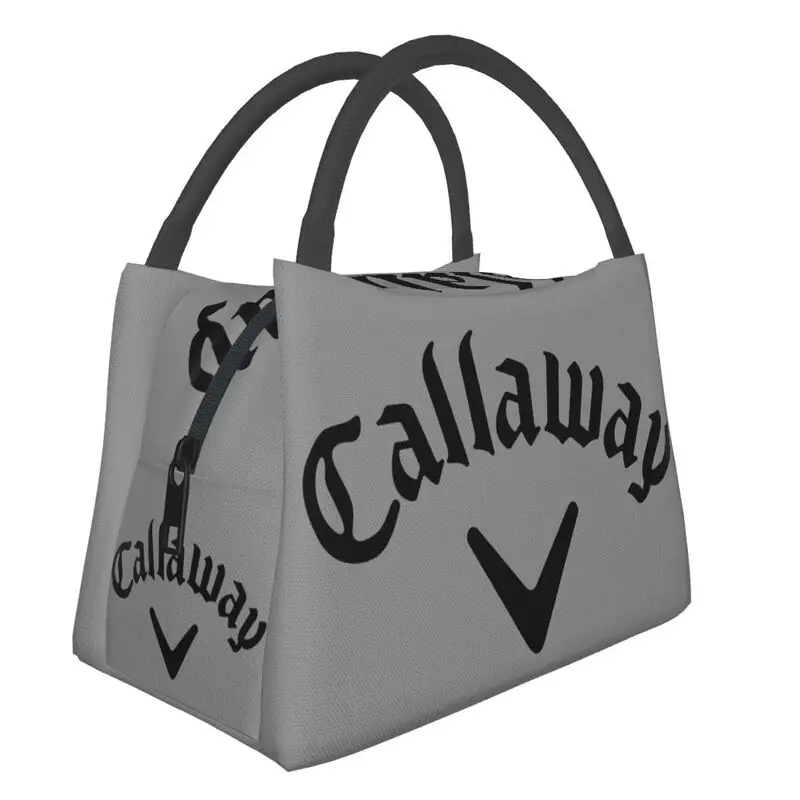 

Golf Logo Portable Lunch Box Women Leakproof Cooler Thermal Food Insulated Lunch Bag Travel Work Pinic Container