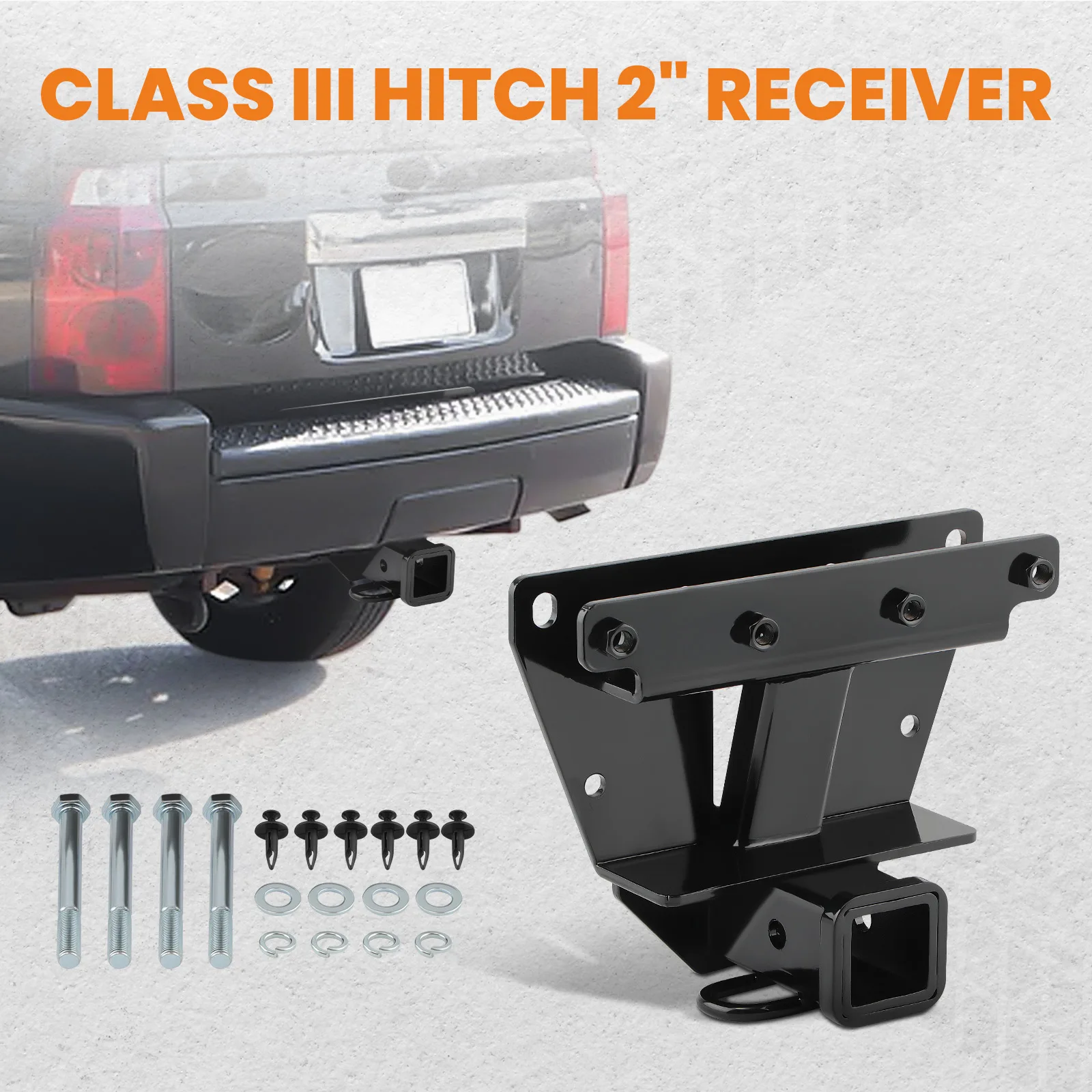 Сцепная тяга для прицепа Class 3 2 дюйма приемник сцепка 5000lb Jeep Commander 2006 2007 2008 2009 2010