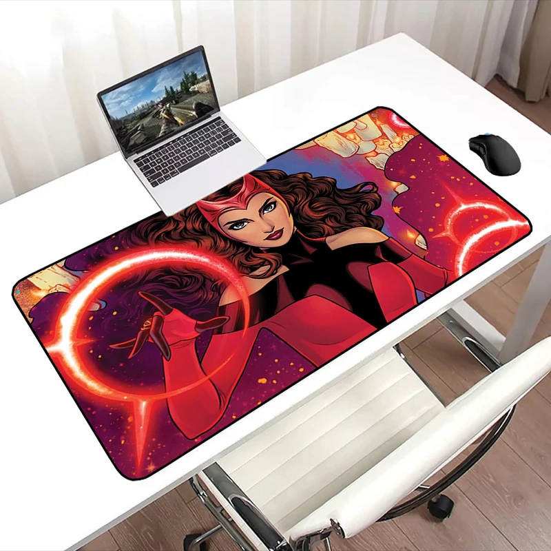 

Игровой коврик для мыши Scarlet Witch, аксессуары для игрового ПК, компьютерный коврик, коврик для мыши, коврик для мыши, коврики для клавиатуры, ка...