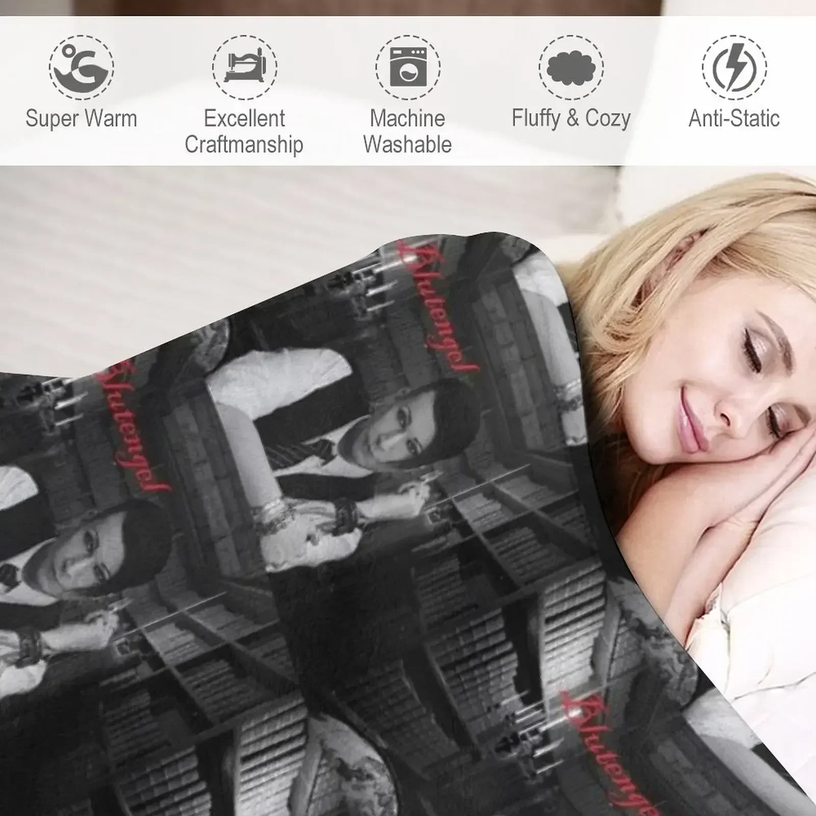 Одеяло blutengel Nap аниме большие очень пледы