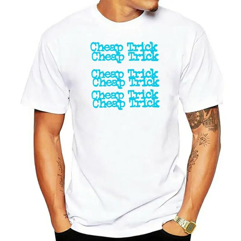 

CHEAP TRICK screen printed tribute T SHIRT