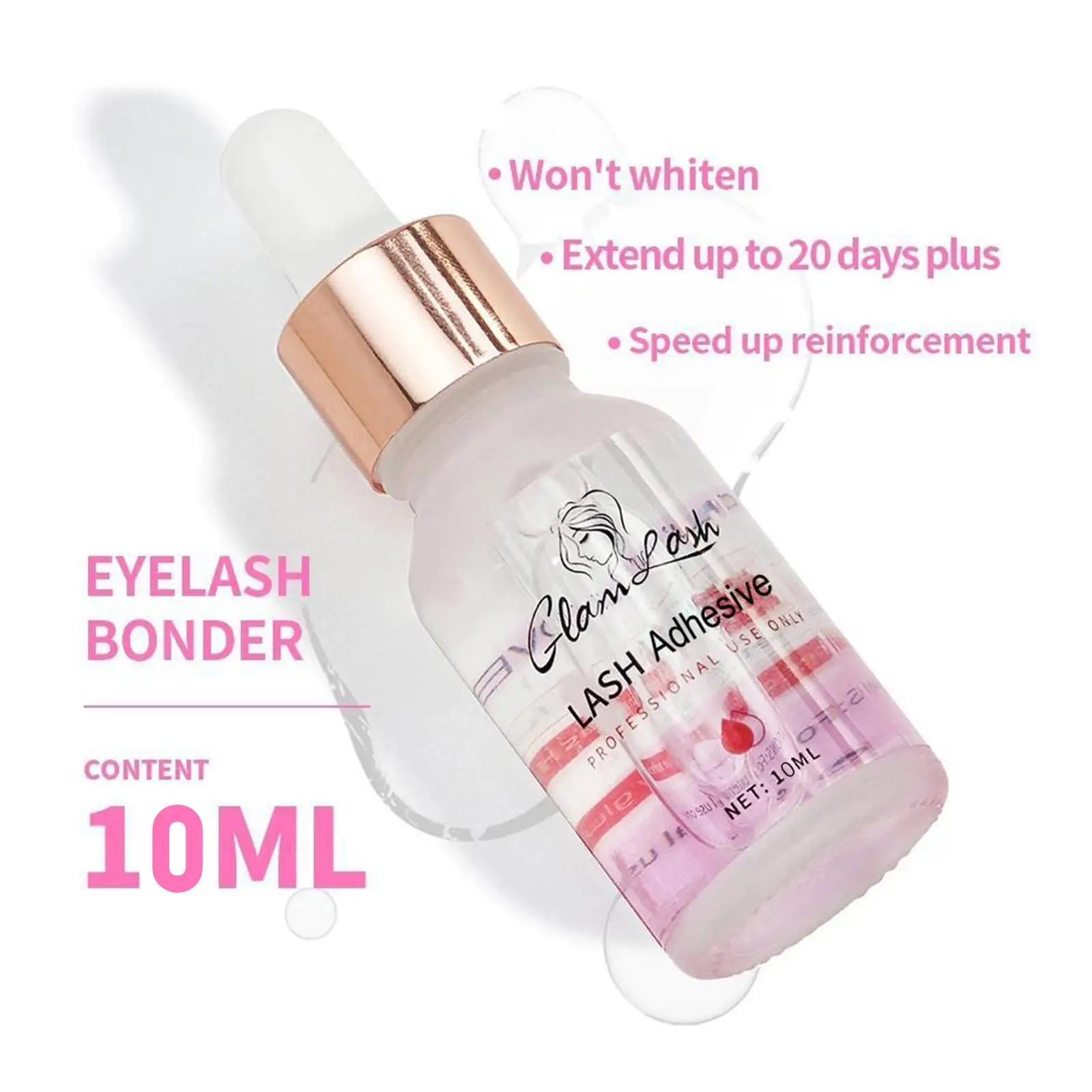 Lashes Super Bonder For Eyelash Extension Bonder Private Label Grafting Eyelash Glue Quick Drying Long Last Make-up for women