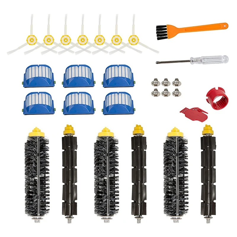 

Для Irobot Roomba 630/650/760/770/780 Запчасти для пылесоса аксессуары основная щетка боковая щетка Hepa фильтр