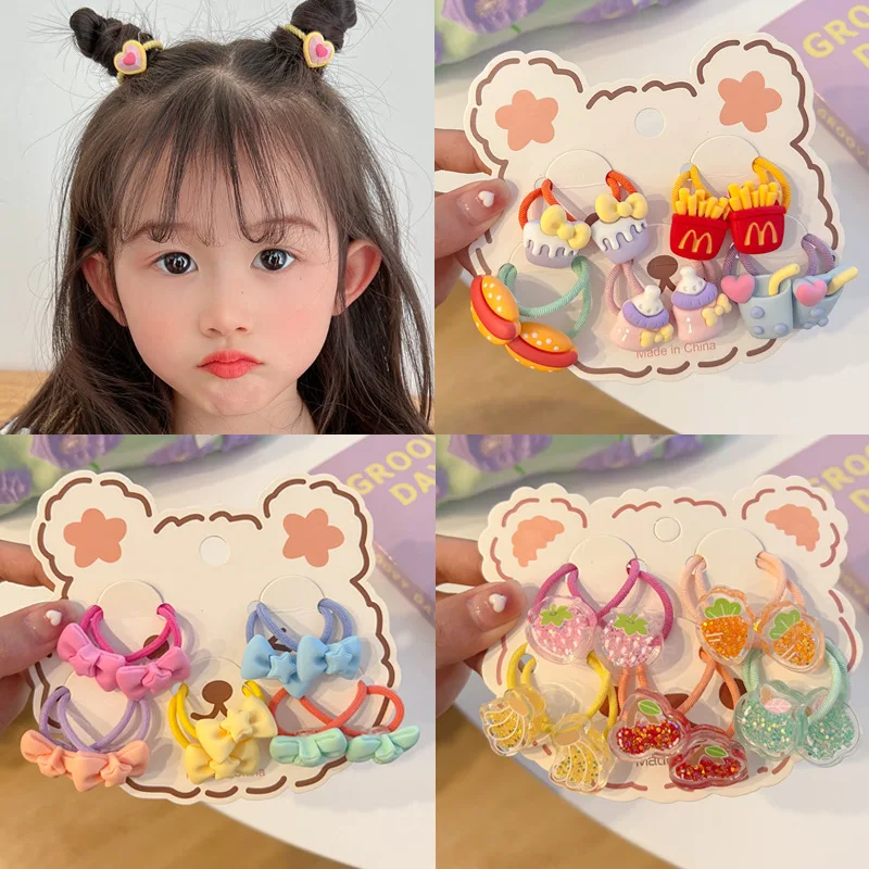 

10 Pieces Scrunchie Hair Accessories For Women Hair Leagues Rubber Bands Cute Hair Rope Girls Head Rope Hair Tie