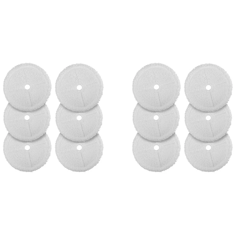 

Steam Mops Pads Replacement For Bissell 3115 2859 Series Spinwave Wet And Dry Robot Vacuum Reusable Pad 12 Pack