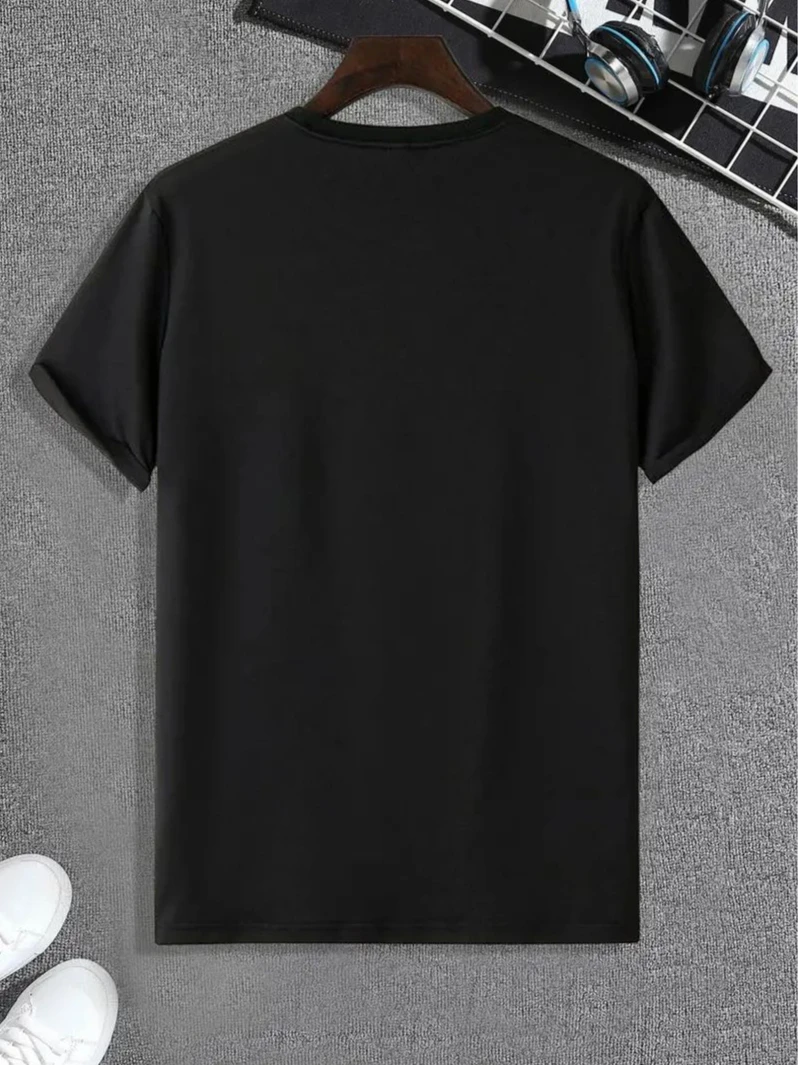 Футболка женская хлопковая с коротким рукавом и принтом в стиле Харадзюку