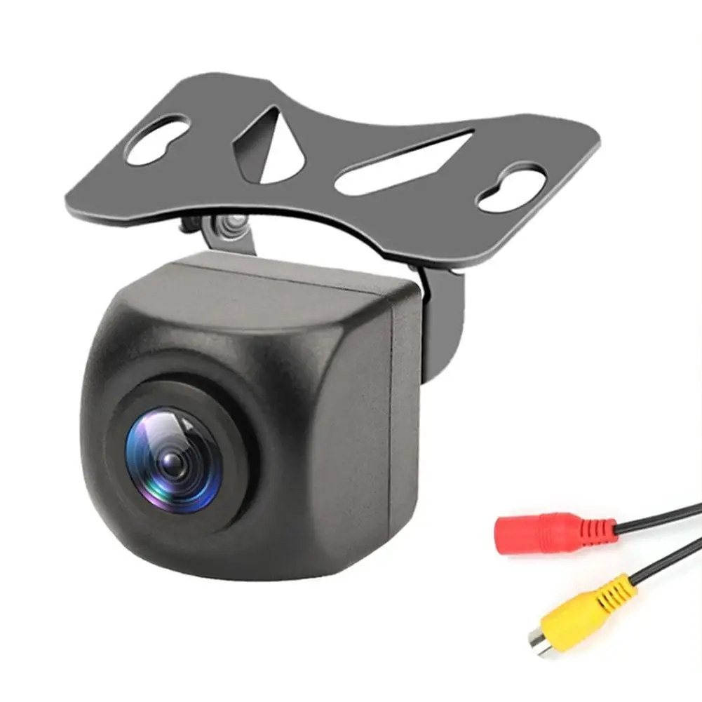 

Универсальная автомобильная камера заднего вида 1080p HD, 2-контактный объектив «рыбий глаз», 170 широкий угол, ночное видение, парковочная камер...