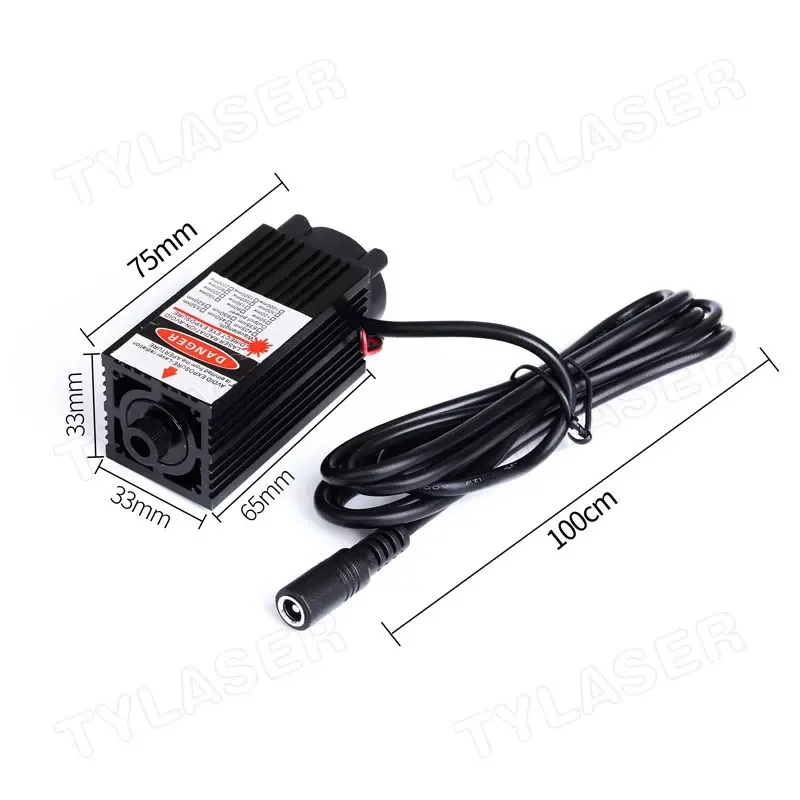 Стеклянная линза 980 нм ИК-модуль с перекрестной линией и вентилятором охлаждения