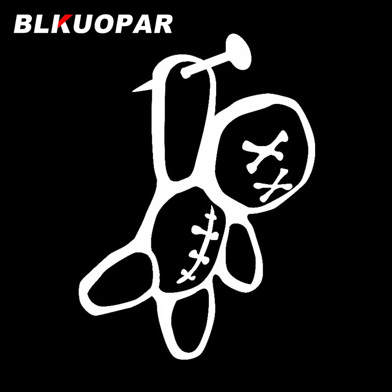 BLKUOPAR Voodoo кукла автомобиль наклейка креативная устойчивая к царапинам