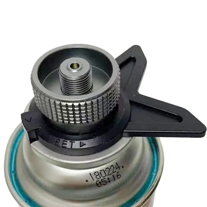 

Butane Adapter with Bracket Gas Cartridge Head Conversion Adapter Nozzle Bottle Type Input Screw Type Lindal Valve Output 2023