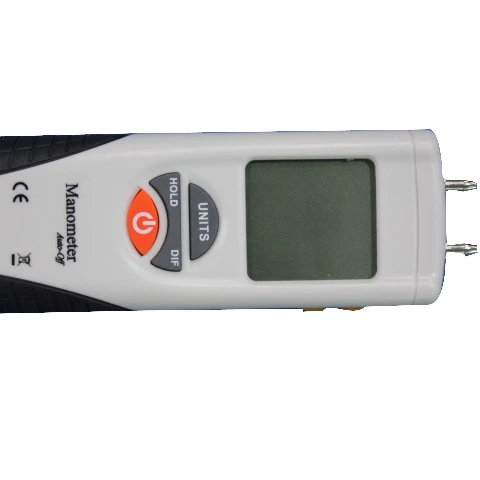 

High performance differential Portable 5000 psi pressure gauge manometer with incline for refrigeration