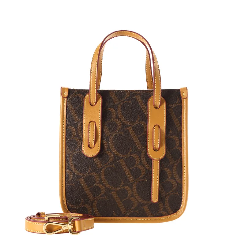 2023 New Fashion Mini Portable Bags High Quality Vintage Women Leather Handbags Famous Designer Luxury Shoulder Bags Sac A Main