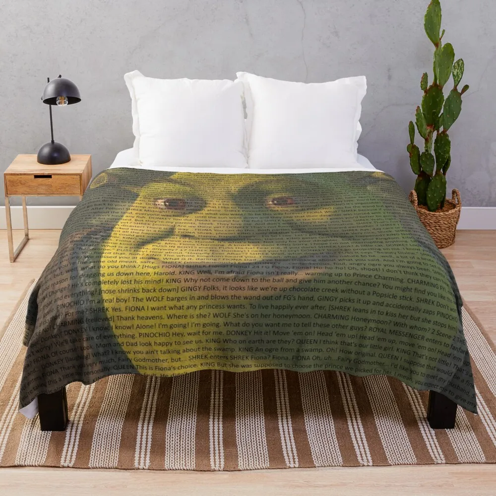 

Shrek 2: Electric Boogaloo Throw Blanket blanket sofa