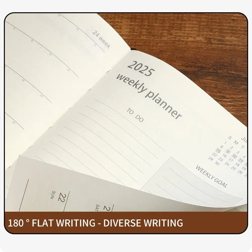 Блокнот А5 на английском языке для записей 365 дней блокнот-органайзер 12 месяцев 2025