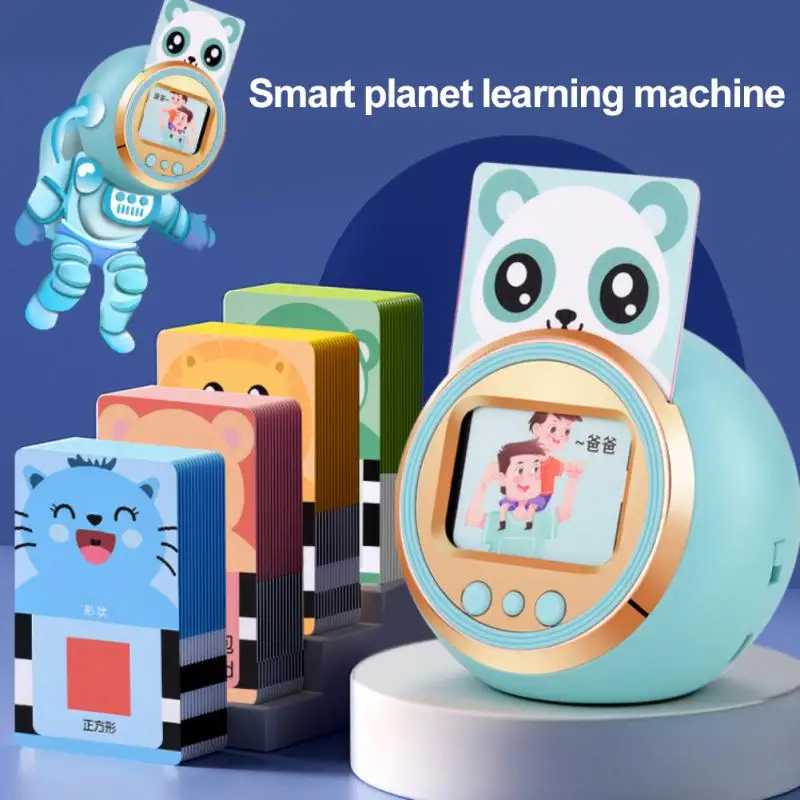 

Educational Enlightenment English Toy Card Kids Learning Toy Flash Cards Multifunctional Pink Kids English Language Book Blue
