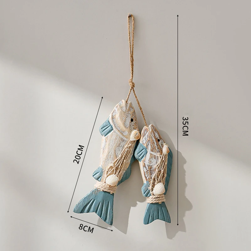 

Деревянная подвеска-рыба