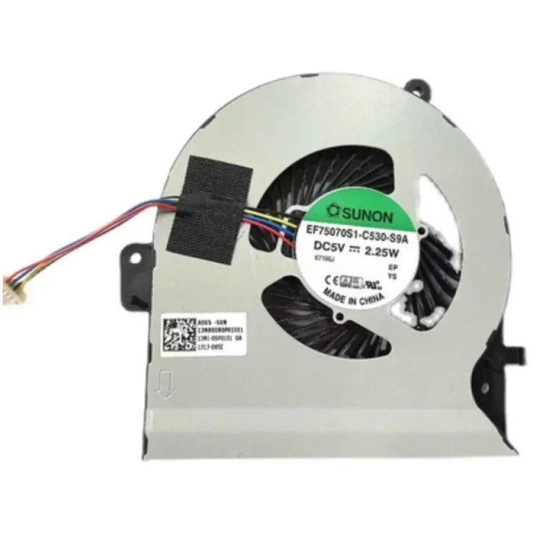 Вентилятор охлаждения процессора ноутбука радиатор для Asus gl502v s5vm fx60v zx60vm fx502 VM