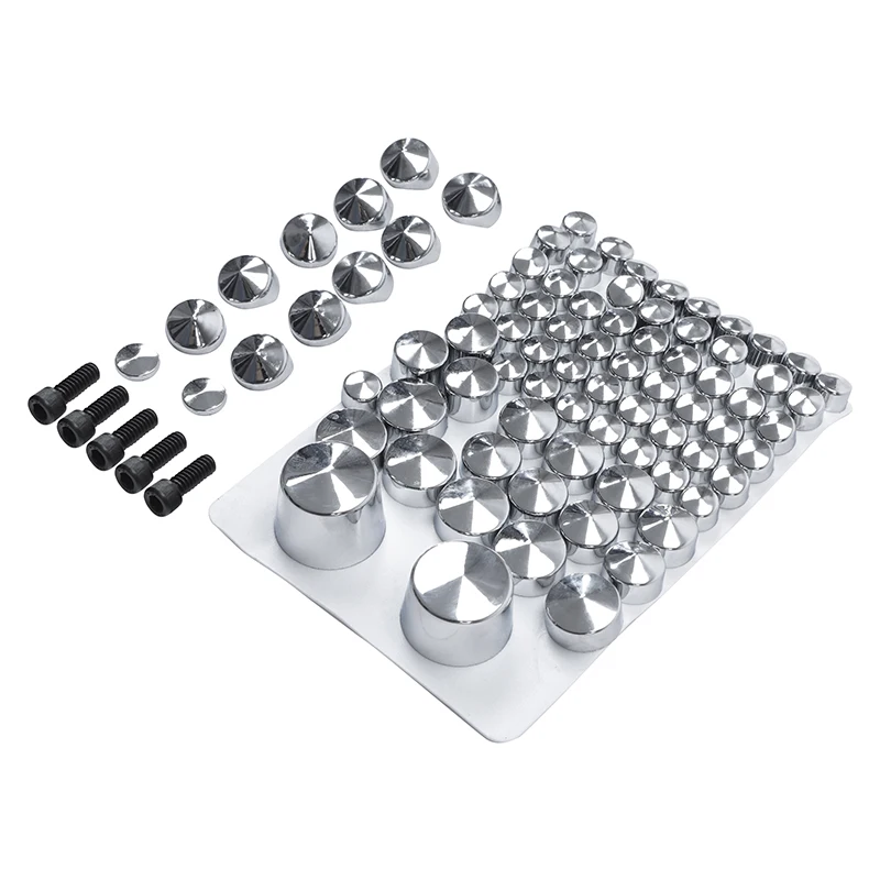 Motorcycle Bolt Toppers Kit For Harley Softail Twin Cam models 2007-2013 12 11 2010 09 08 Black/chrome