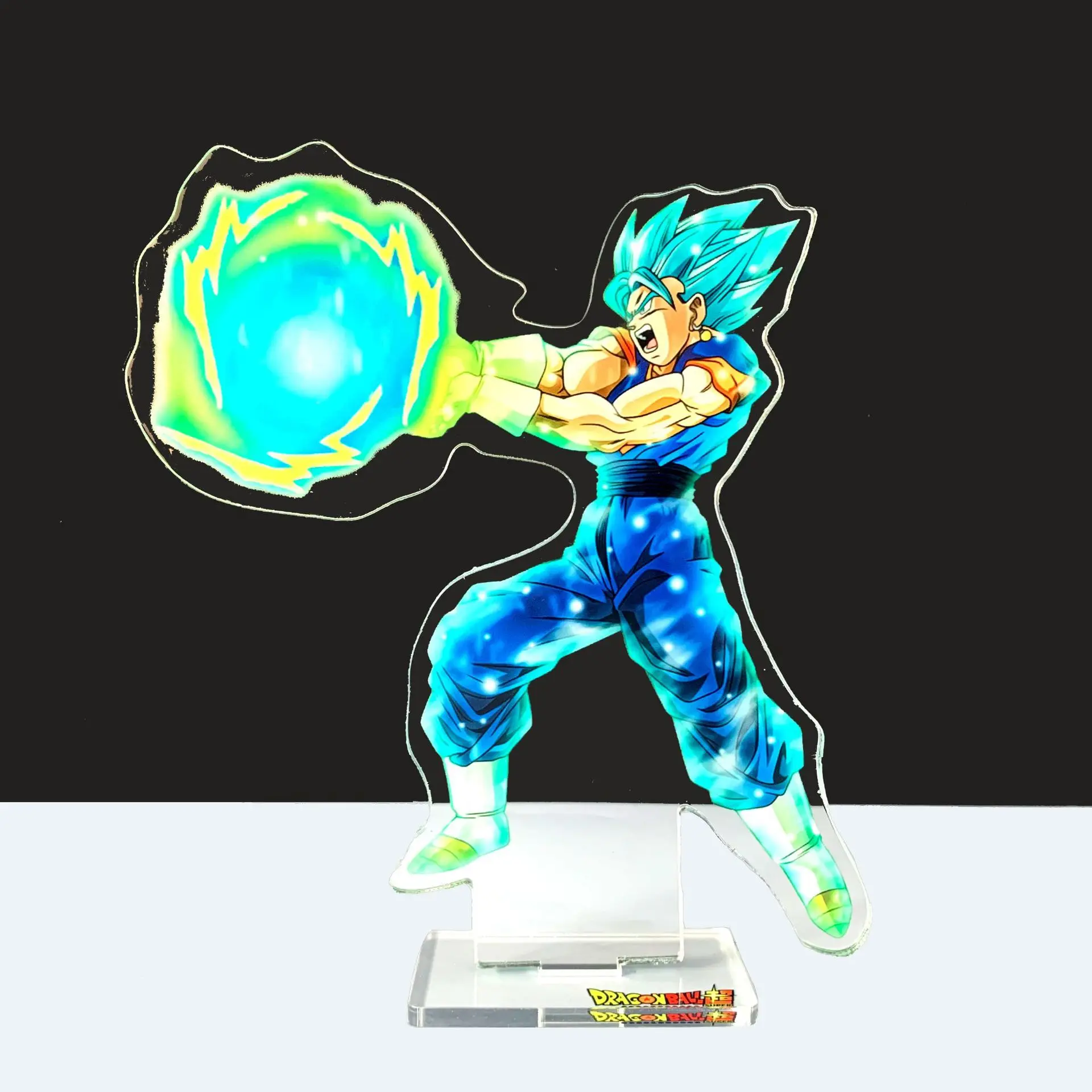 

Super Saiyan One Anime Figure Dragon Ball Kakarotto Son Gohan Gotenks Acrylic Stand Model Exquisite Desktop Ornaments