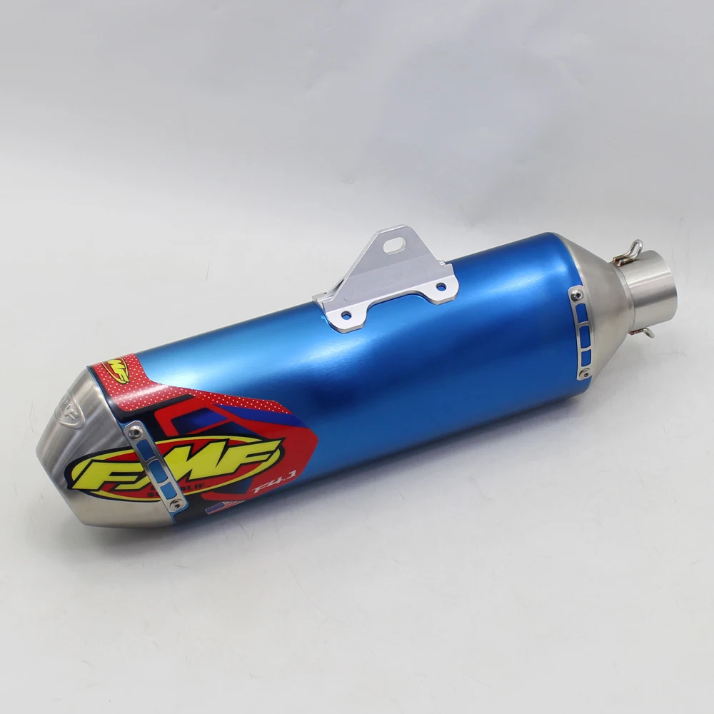 Длина 470 мм впускной отверстие 51 универсальный мотоцикл FMF глушитель с DB Killer