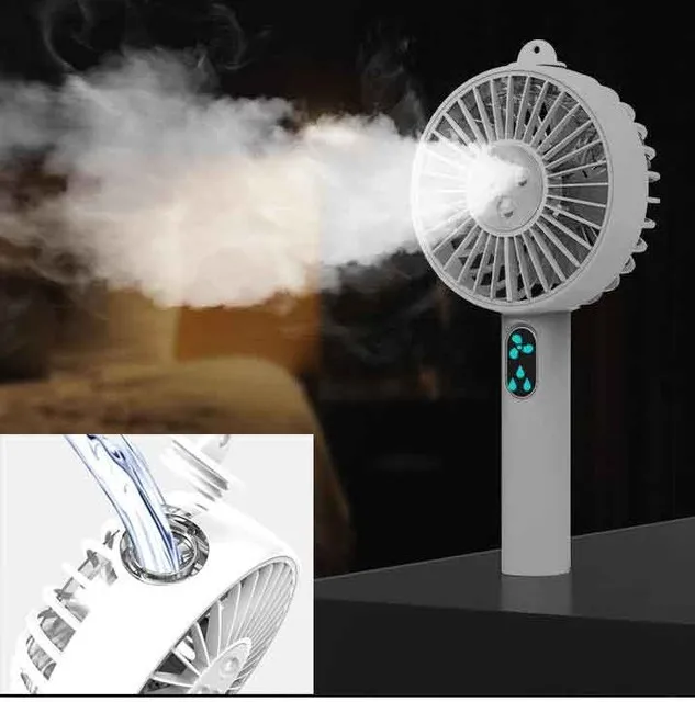 Home appliance Portable Fan Water Mist Maker Mini Cooler Usb Small Fan Cooling Face Fan Sprayer Steamer Water Cooler USB Fan Coo