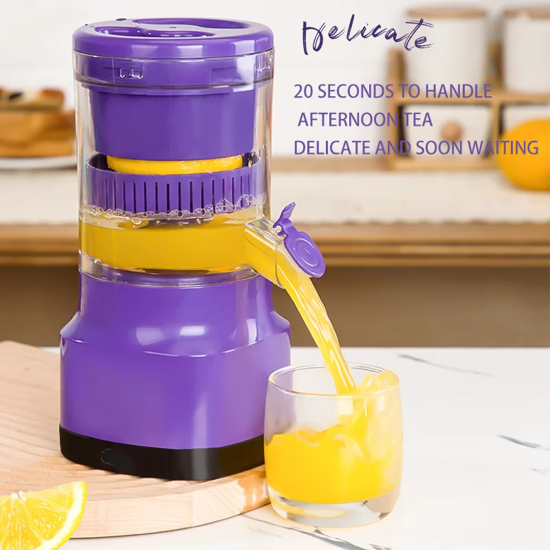 

New Electric Orange Juicer Portable Original Juicer Wireless Small Juicer Fruit Cooking Machine Charging Juicer Cup Kitchen