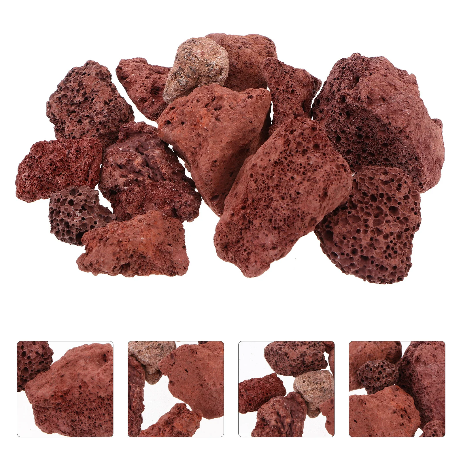 

500 G Filter Block Practical Material Volcanic Rocks Stone Bling Accessories Fish Tank Decor Lava Acrylic Aquarium
