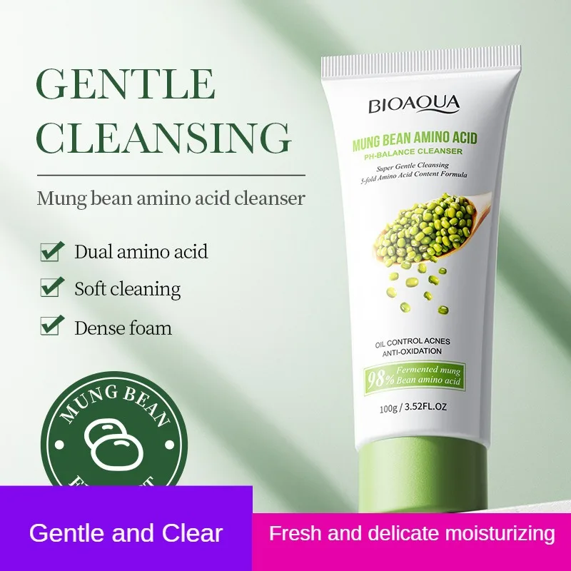 

Amino Acid Cleanser Cream Deep Cleaning Mild And Clean Moisturizing And Supple Balance Water Oil Facial Cleansing Products 110g