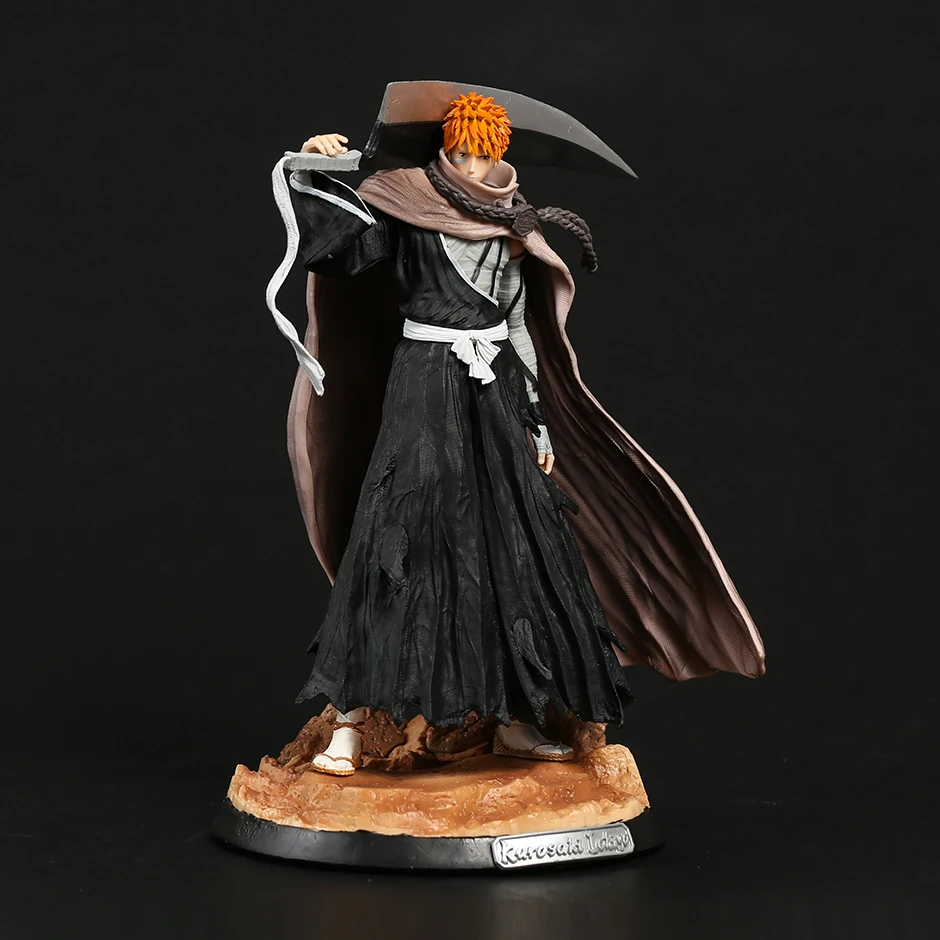 

31cm Bleach Kurosaki Ichigo Figure GK Statue Collection Toy Model Doll Without Box