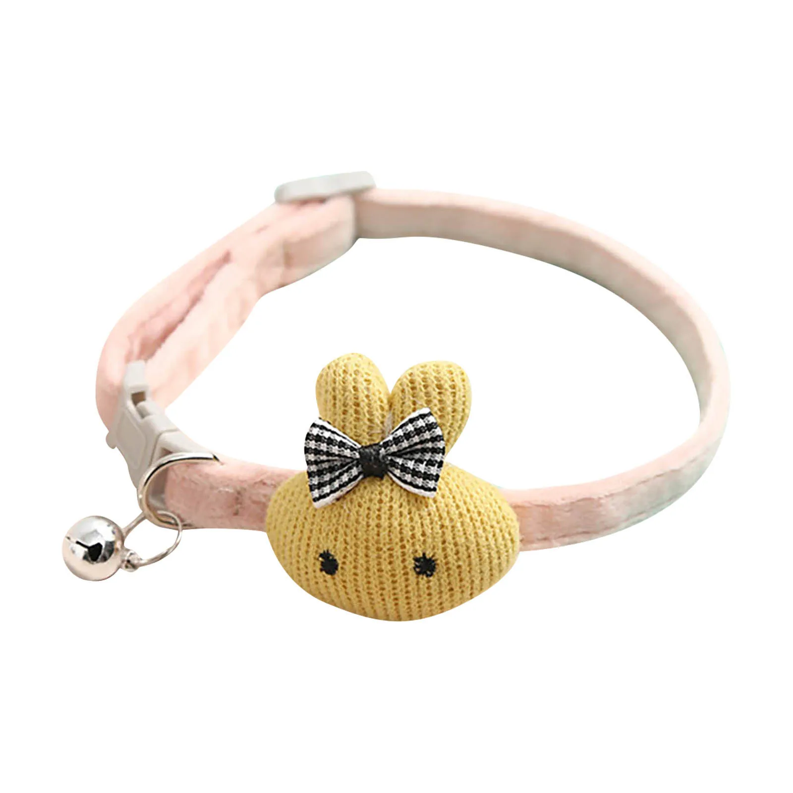 

Cat Collar Crystal Cats Accessories Pets Dog Quick Release Rhinestone Leather Collar with Bell Katten Halsband Kitten Necklace