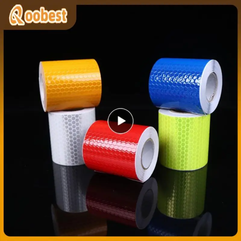 

Portable Reflective Warning Strip Car Sticker Durable Car Decoration Sticker Universal Auto Motorcycle Sticker