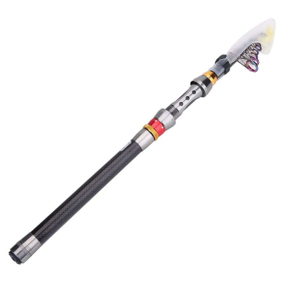 Carbon Fiber Portable Hard Fishing Rod Poles Freshwater Fishing Accessory (2.7m) Fishing Rod Fishing Rod Fishing Rod Fishing