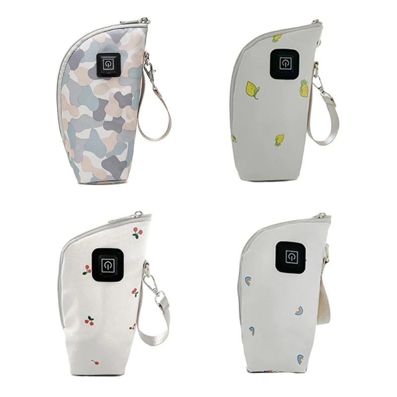 

5V 2A Breast Milk Heater Bag Heating Travel Milk Warmer Baby Bottle Warmer Adjustable Temperature Control Portable USB