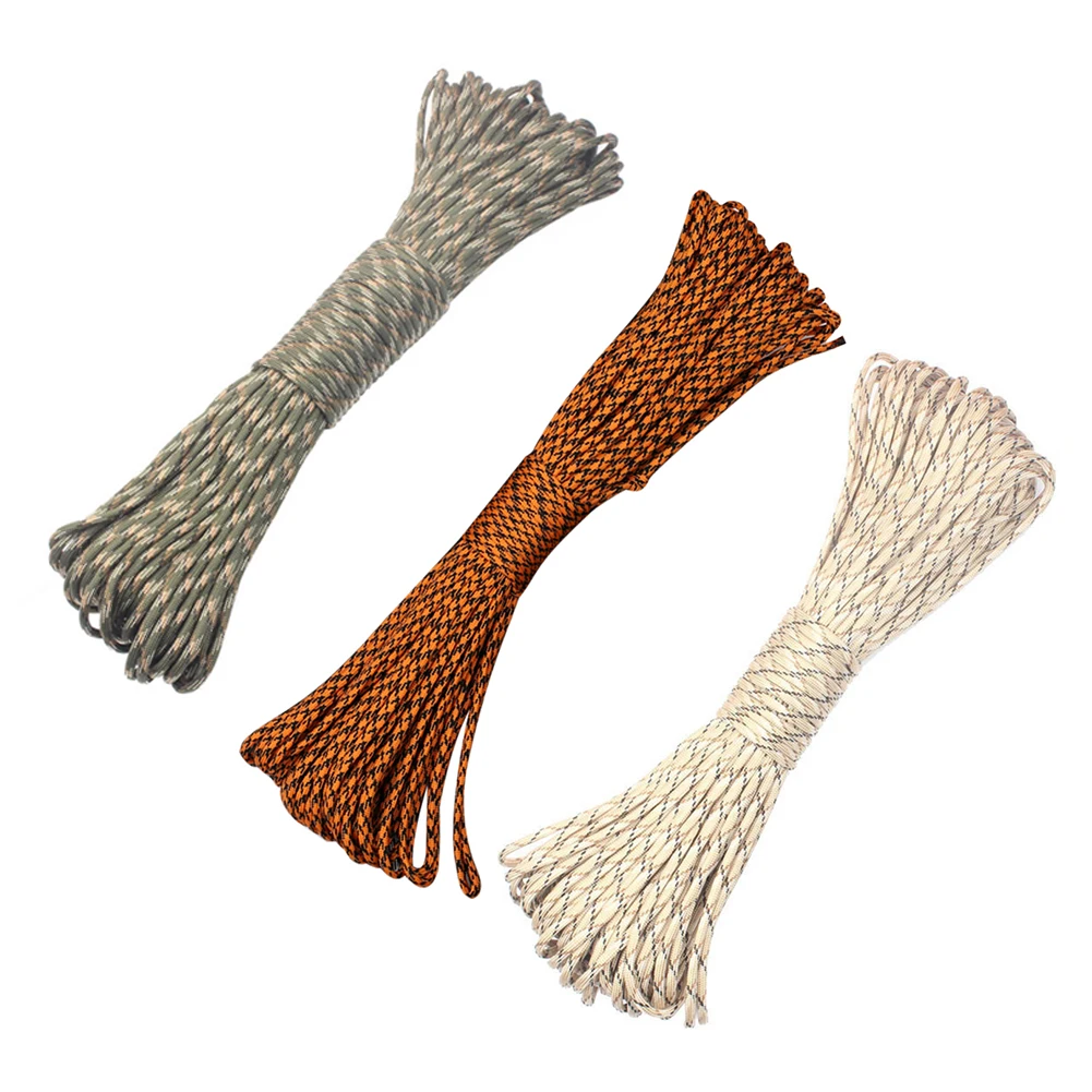 

Паракорд, парашютный шнур диаметром 4 мм, 7 нитей, 31 м