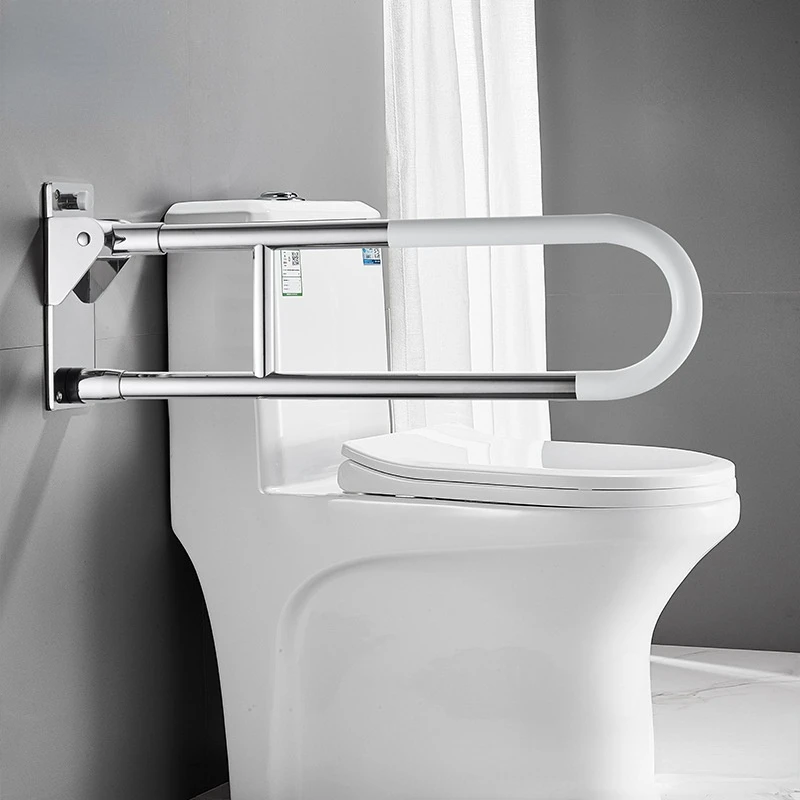 

Safety Toilet Support Handle Handrail Railings Bathroom Handrail Handicap Stainless Steel Barandilla Escalera Helping Handle