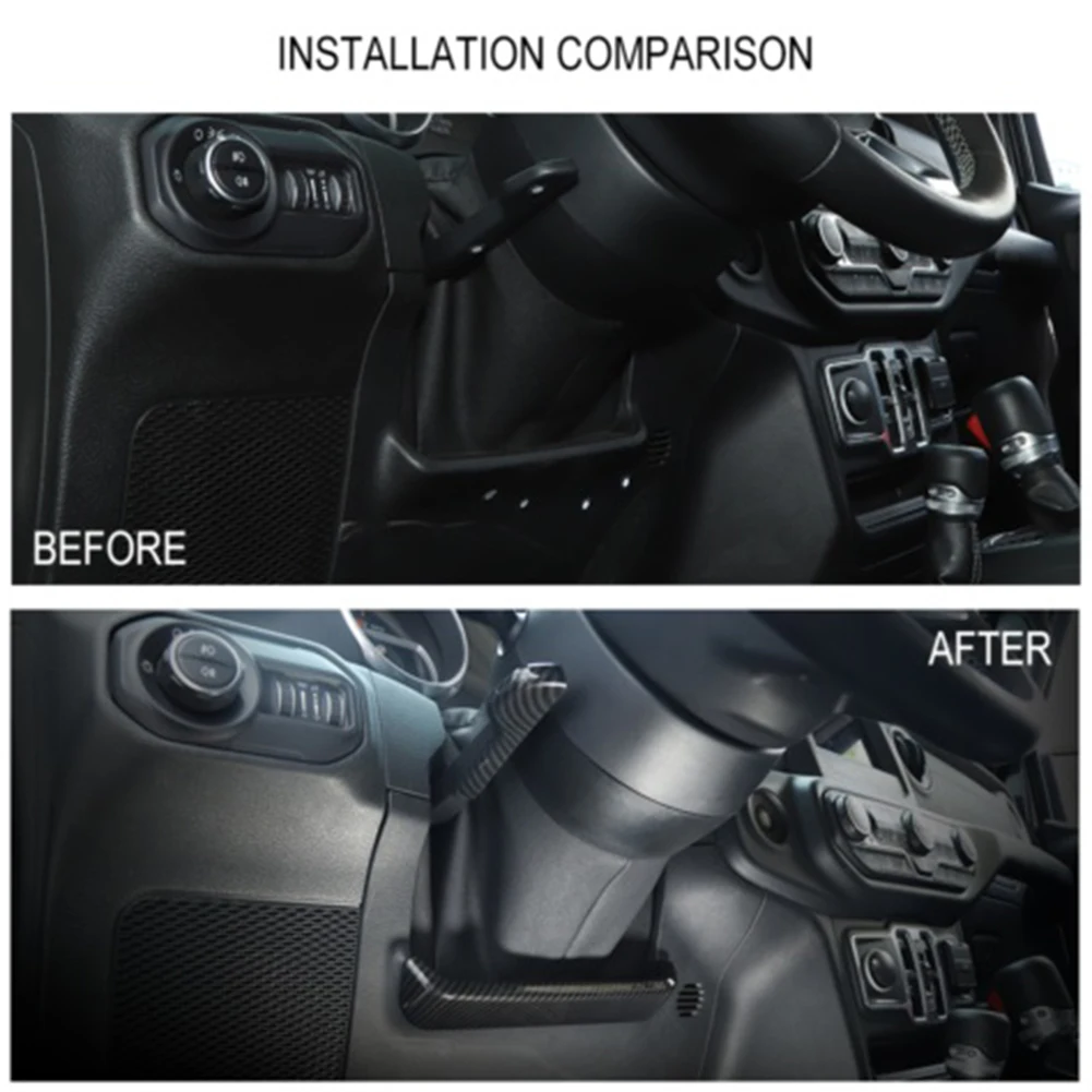 

2 шт., накладки на руль для Jeep Wrangler JL JT 18 +