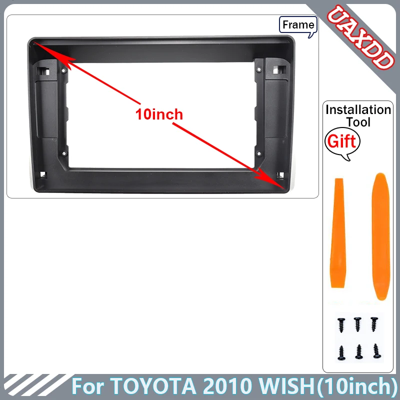 

Для TOYOTA 2010-WISH 10,1-дюймовый автомобильный DVD-плеер, радио, Android, стерео, жгут проводов, экраны, аксессуары, навигация, приборная панель, кабели, рамка